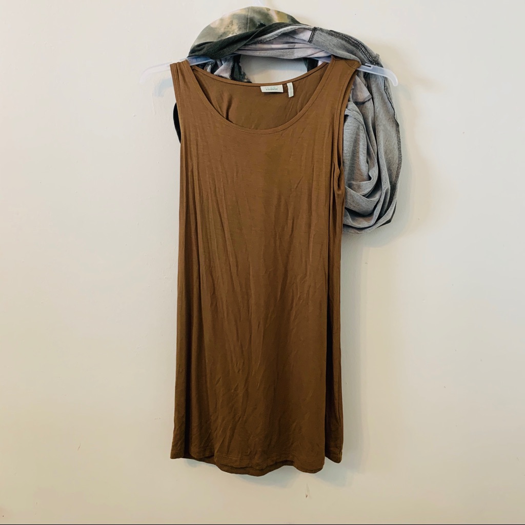 Logo 2 Piece Tunic Top With Jersey Dress